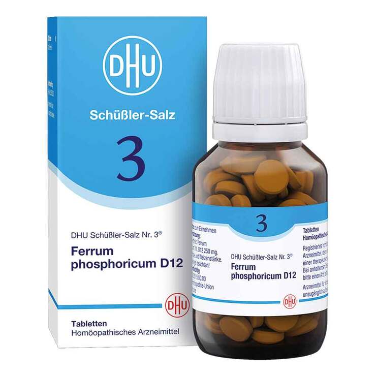 DHU 쉬슬러솔트 3번 인산철 D12 타블렛 200정 | APO EURO 유럽직구