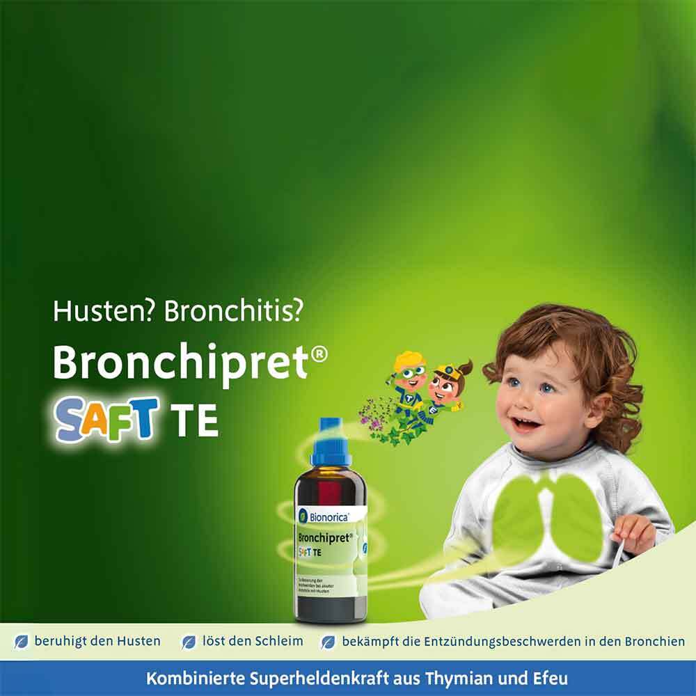 브론키프레트 Saft TE 어린이 기관지 목 시럽 50ml