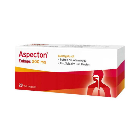 아스펙톤 유칼립투스 200mg 연질캡슐 20정 | APO EURO 유럽직구