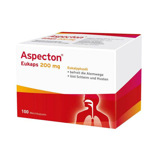 아스펙톤 유칼립투스 200mg 연질캡슐 100정 | APO EURO 유럽직구