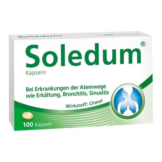 솔레둠 캡슐 100mg 유칼립투스 시네올 기관지 케어 100정