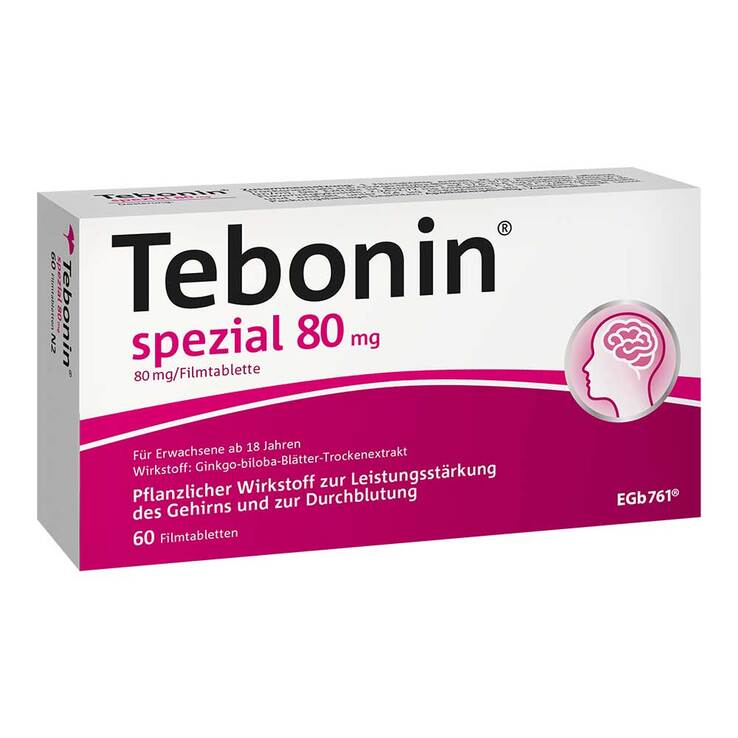 테보닌 스페셜 80mg 은행잎추출물 필름정 60정 | APO EURO 유럽직구