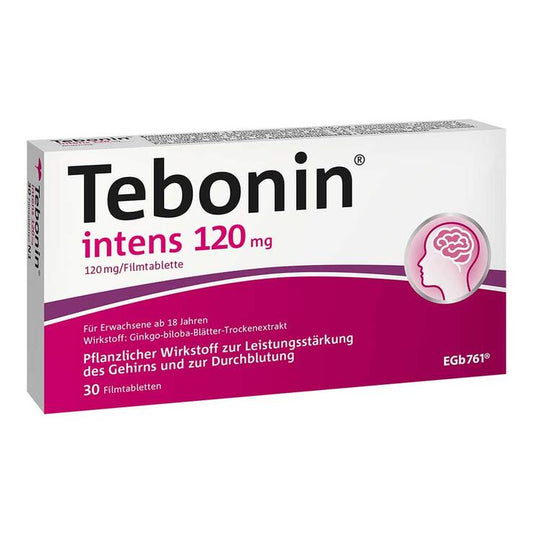 테보닌 인텐스 120mg 은행잎추출물 필름정 30정 | APO EURO 유럽직구