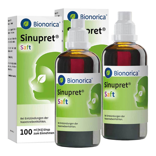 시누프레트 환절기 시럽 코 건강 주스 2x100ml