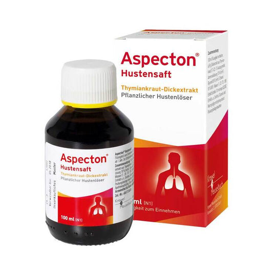 아스펙톤 기침 시럽 100ml | APO EURO 유럽직구