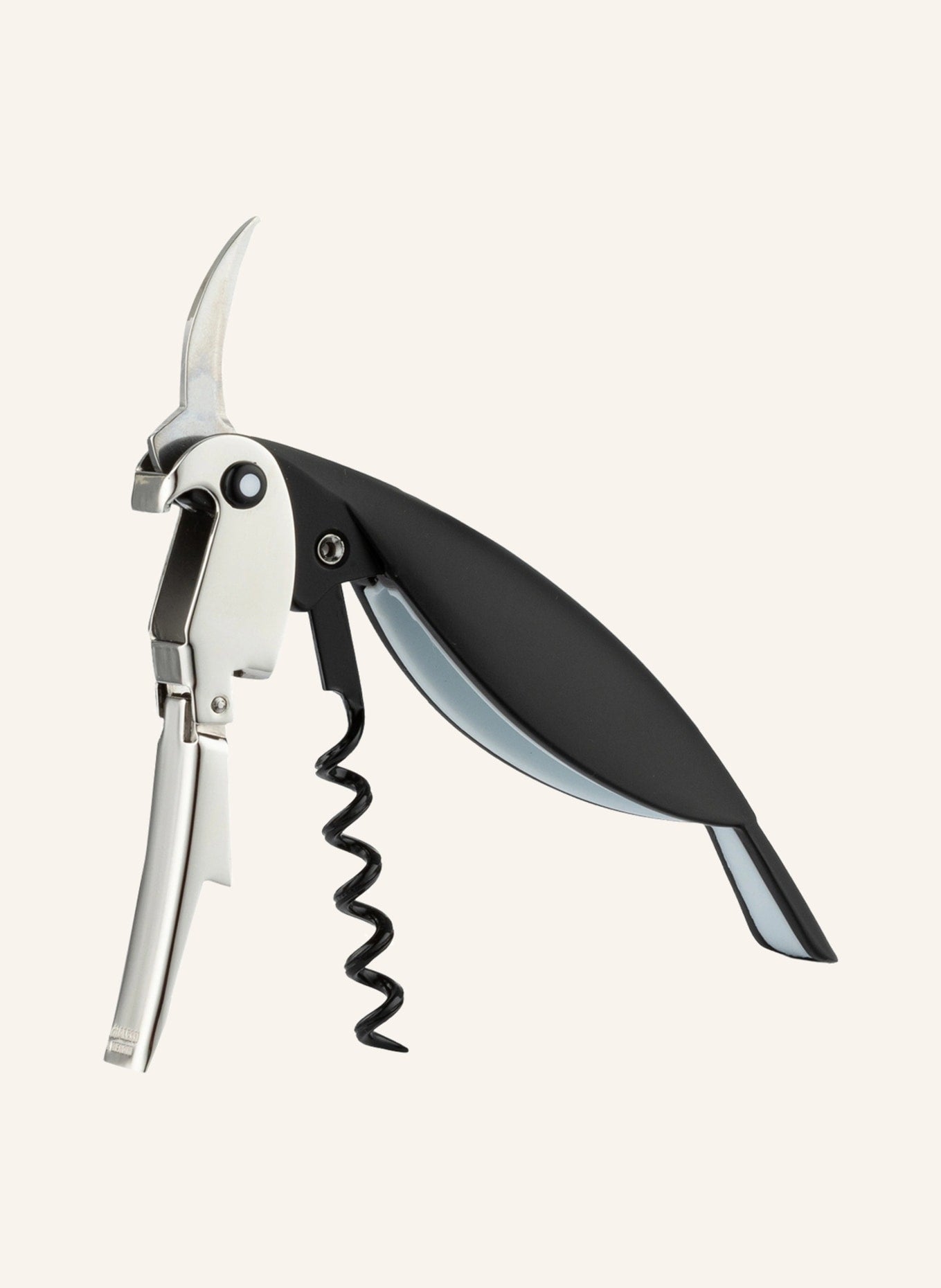 알레시 코르크스크루 와인오프너 PARROT 패럿 실버/블랙 상세이미지1