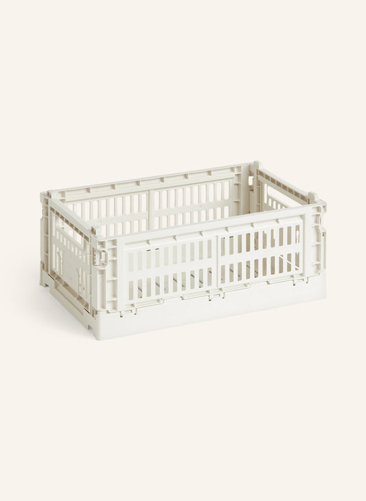 HAY 폴딩 박스 COLOUR CRATE SMALL  - 화이트 | APO EURO 유럽직구