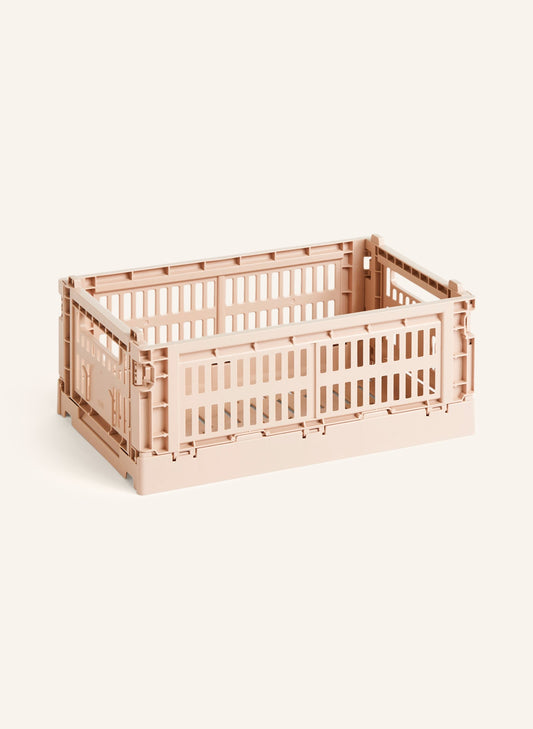 HAY 접이식 박스 COLOUR CRATE SMALL  - 라이트 핑크 | APO EURO 유럽직구