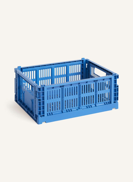 HAY 접이식 박스 COLOUR CRATE SMALL  - 블루 | APO EURO 유럽직구