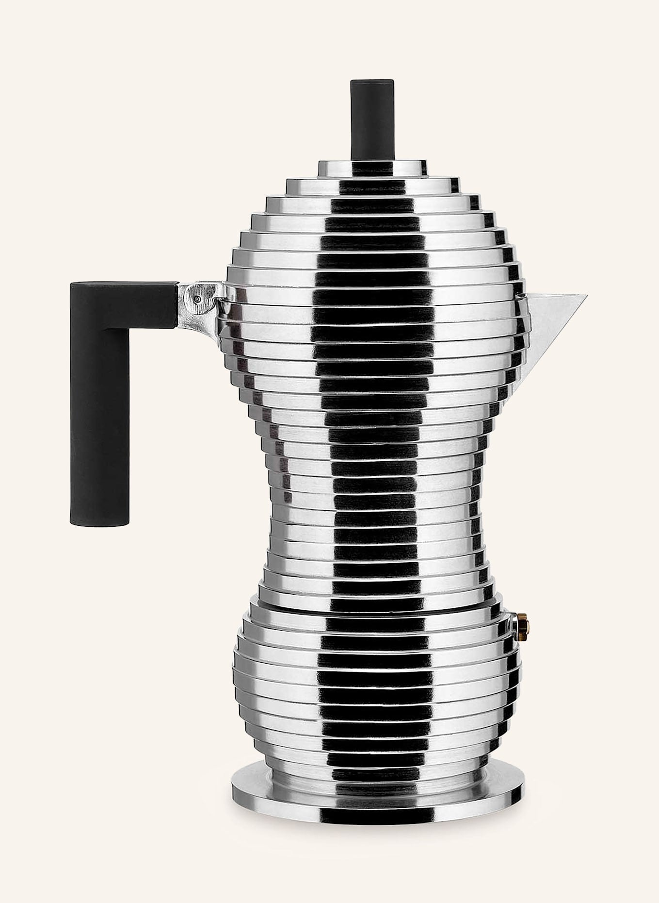 알레시 모카포트 PULCINA 300ml 실버 | APO EURO 유럽직구
