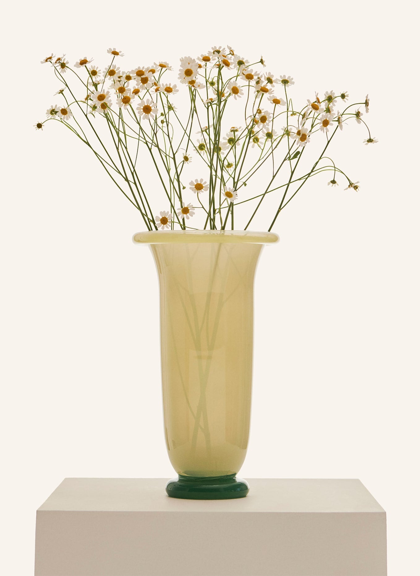 HAY 엠파이어 라지 꽃병 / 높이: 25cm / 노란색·초록색 상세이미지1
