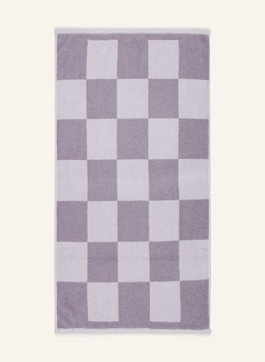 HAY 욕실 매트 체크 50 x 90 cm - 라이트 라일락 / 라일락 | APO EURO 유럽직구