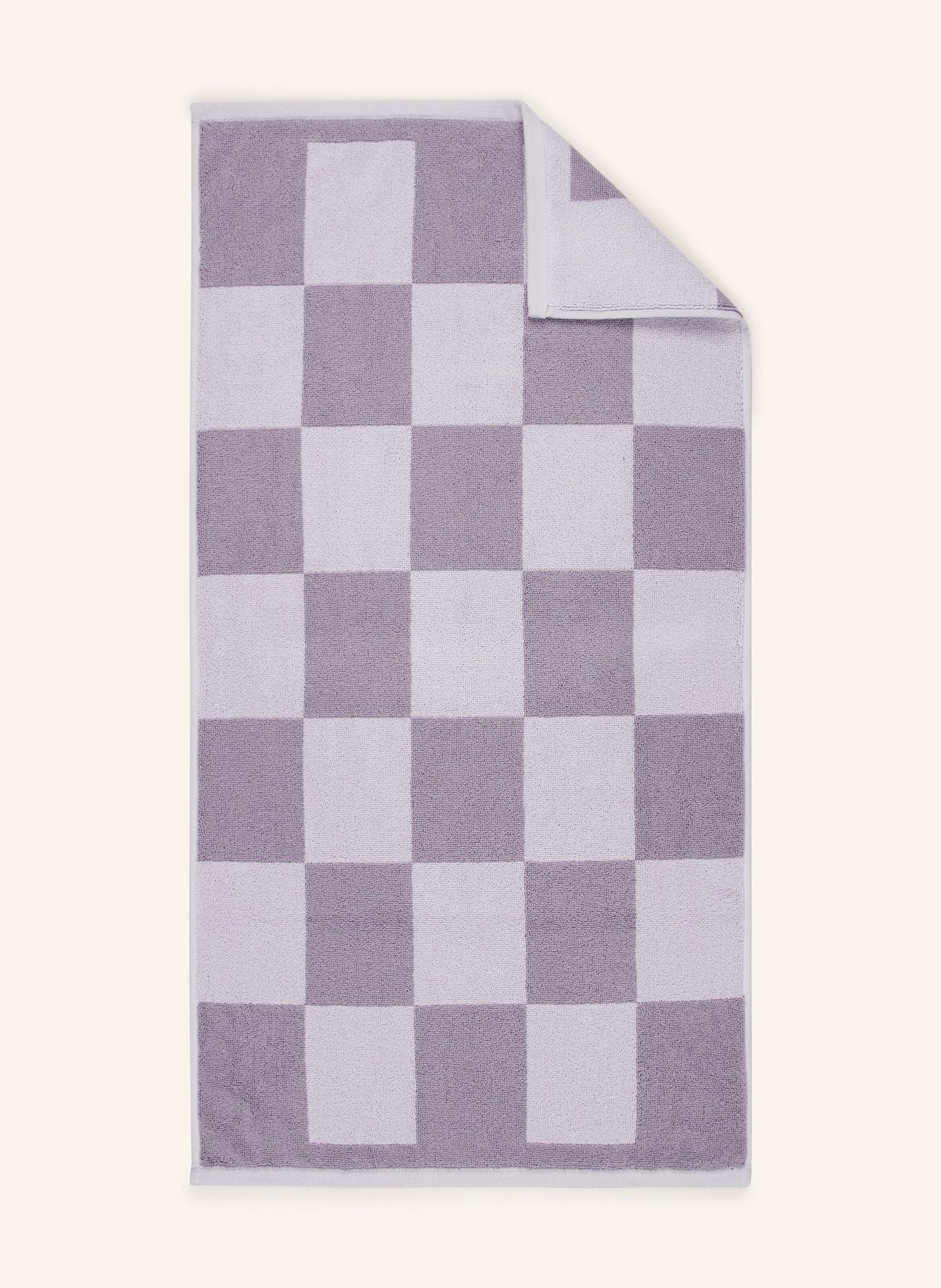 HAY 욕실 매트 체크 50 x 90 cm - 라이트 라일락 / 라일락 상세이미지1