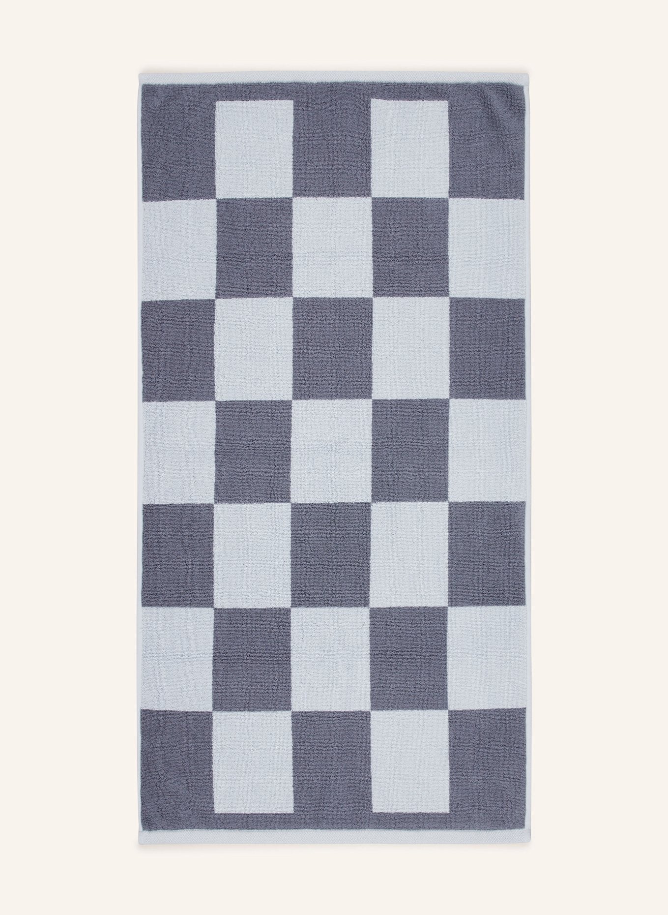 HAY 욕실 매트 CHECK 50 x 90 cm - 블루그레이 / 라이트블루 | APO EURO 유럽직구