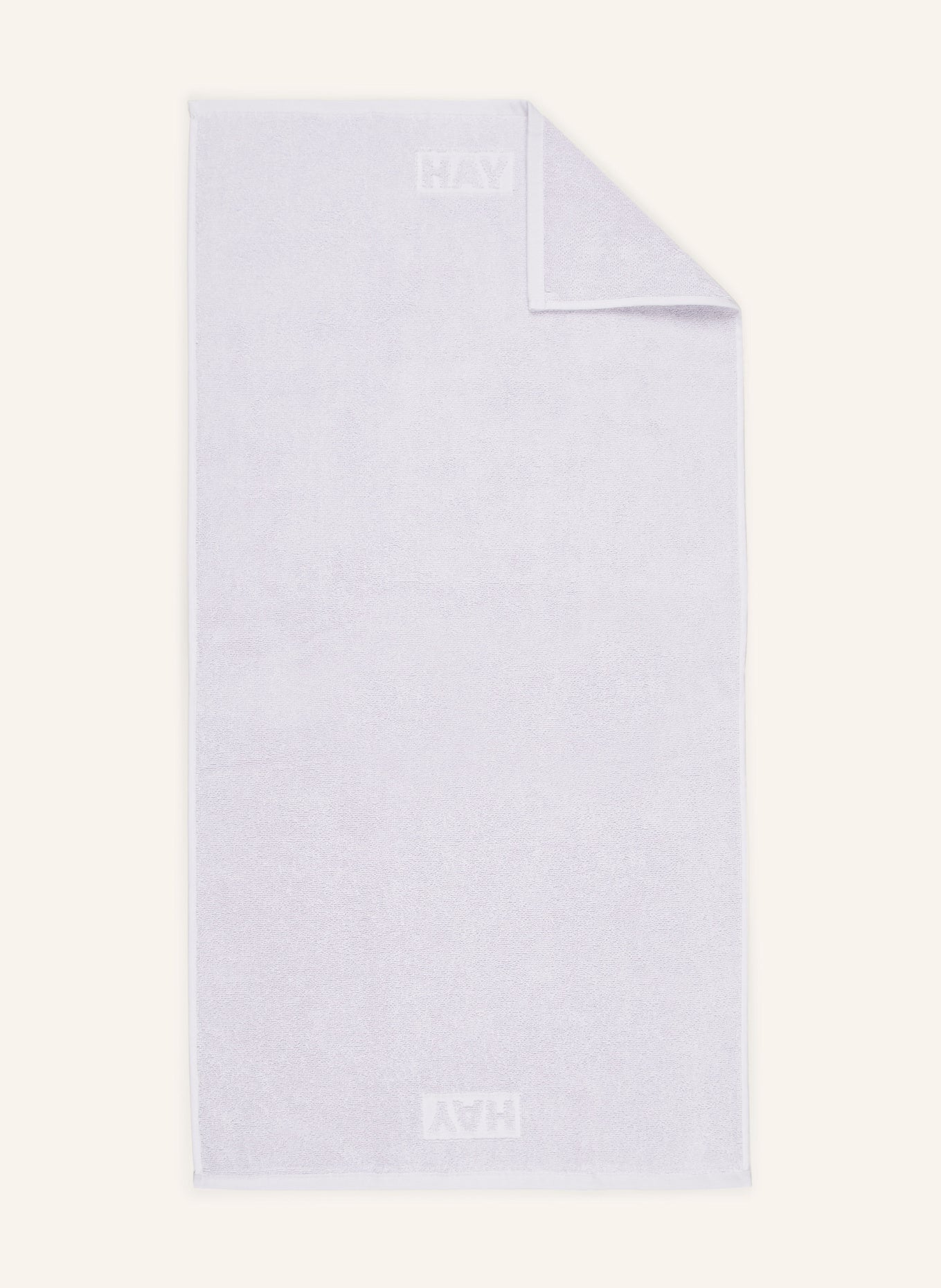 HAY 모노 수건 50 x 90 cm - 연한 라일락 | APO EURO 유럽직구