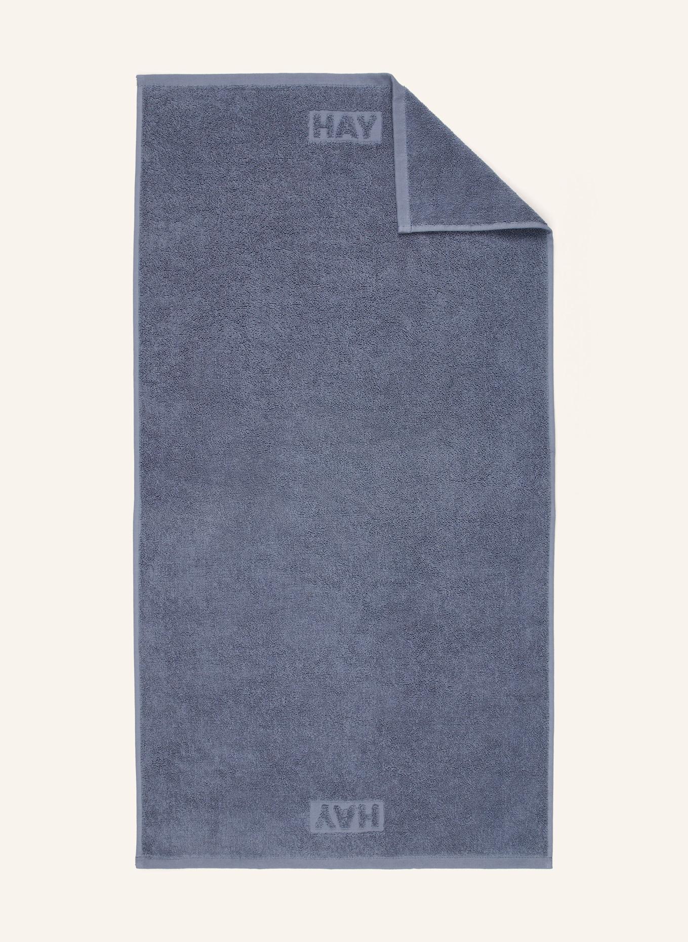 HAY 모노 수건 50 x 90 cm - 블루그레이 | APO EURO 유럽직구