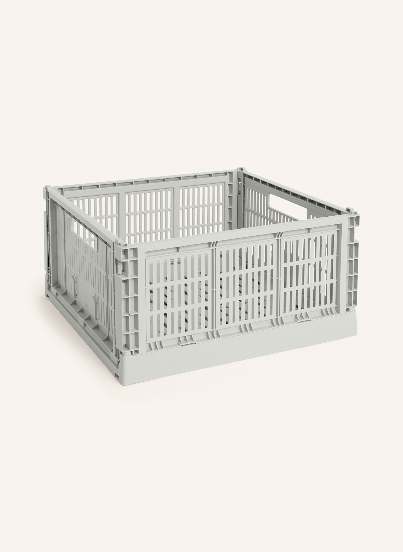 HAY 접이식 박스 컬러 크레이트 라지 높이: 21.5cm, 너비: 42cm | APO EURO 유럽직구