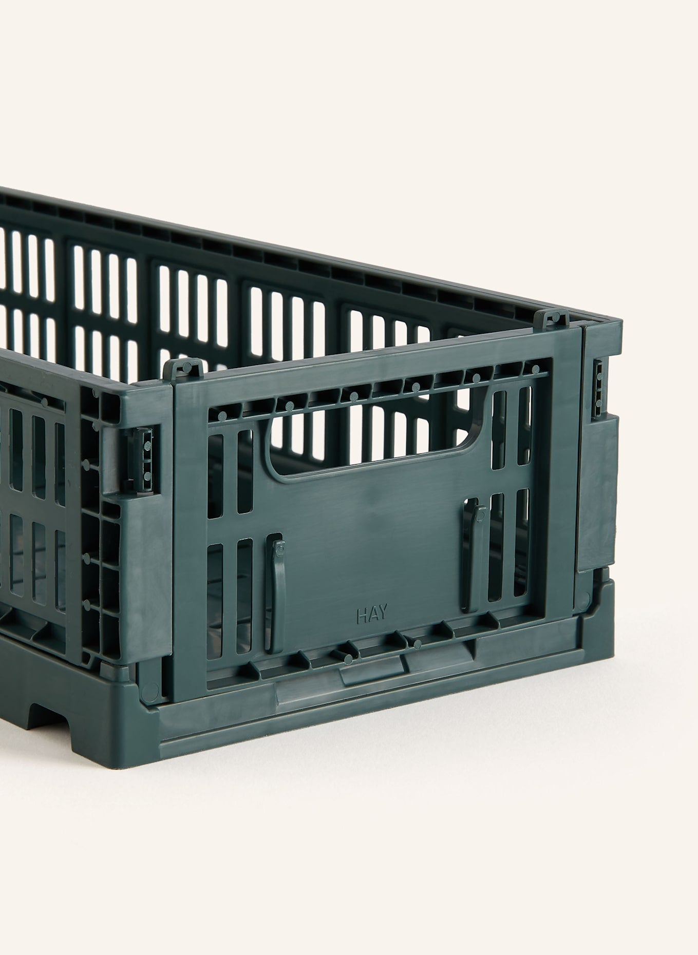 HAY 접이식 박스 COLOUR CRATE MINI  그린 상세이미지1