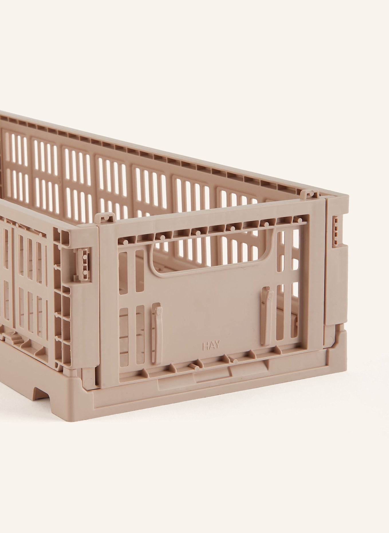 HAY 접이식 박스 COLOUR CRATE MINI  누드 상세이미지1