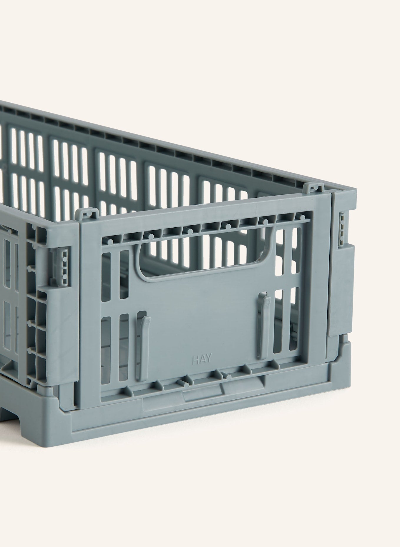 HAY 접이식 박스 COLOUR CRATE MINI  하늘색 상세이미지1