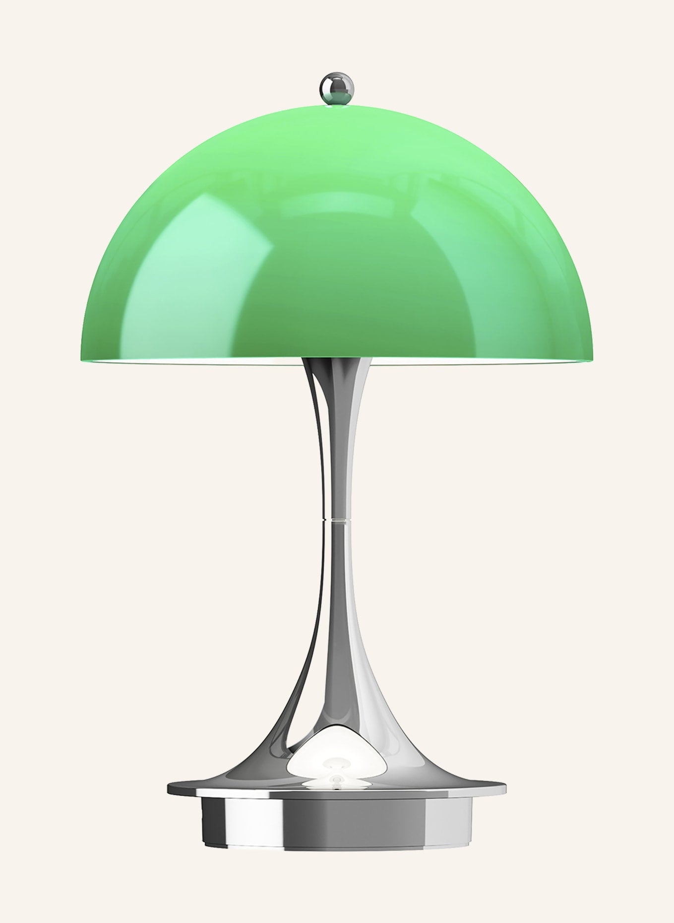 루이스폴센 테이블 조명 PANTHELLA 160 PORTABLE (높이 24cm) 그린 실버 상세이미지1