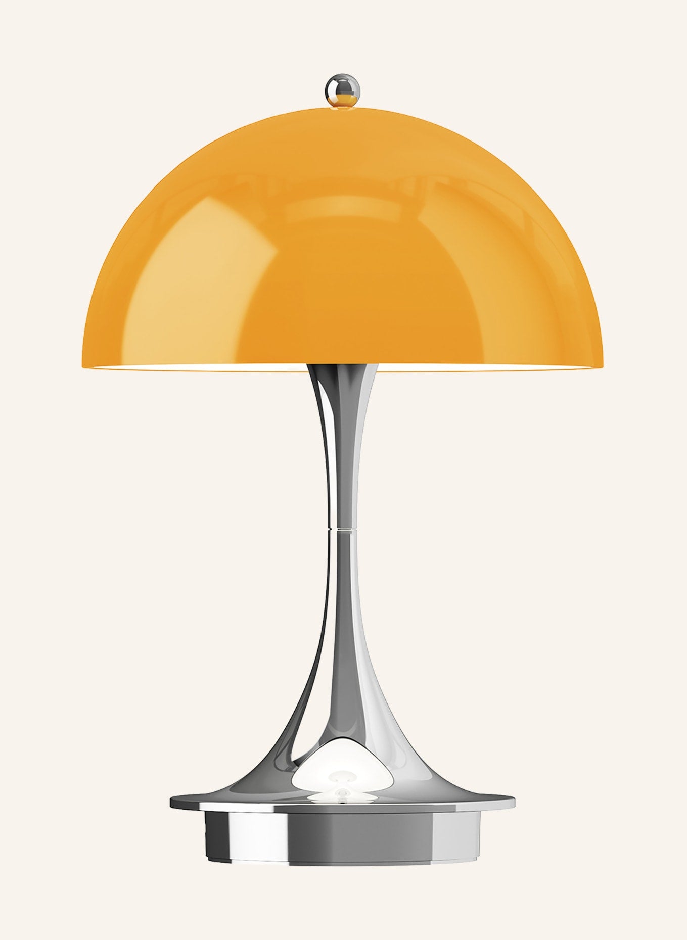 루이스폴센 테이블 조명 PANTHELLA 160 PORTABLE (높이 24cm) 오렌지 실버 상세이미지1