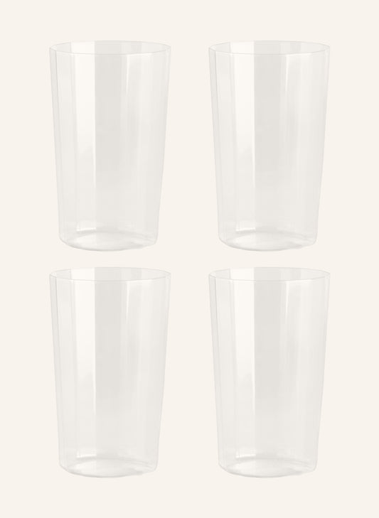 HAY 4개 세트 글라스 ANGLE LARGE 용량: 460ml - 화이트 | APO EURO 유럽직구