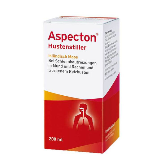 아스펙톤 아이슬란드 이끼 기침완화 시럽 200ml | APO EURO 유럽직구