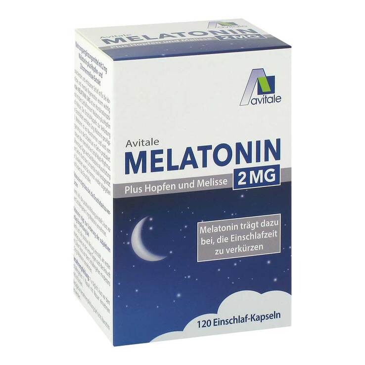 멜라토닌 2mg + 홉스 멜리사 카모마일 캡슐 120정 | APO EURO 유럽직구