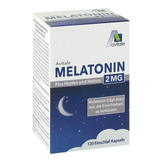 멜라토닌 2mg + 홉스 멜리사 카모마일 캡슐 120정 | APO EURO 유럽직구