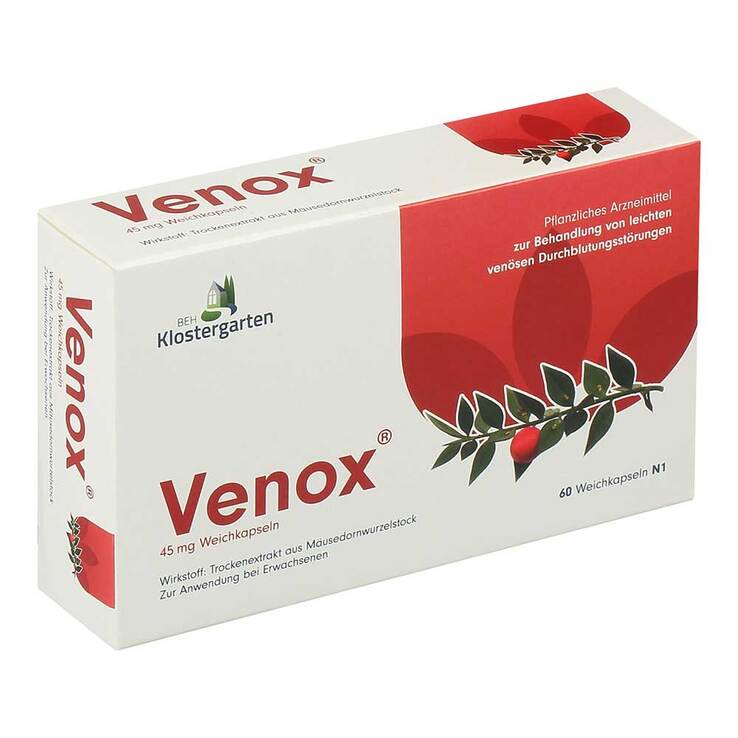 베녹스 45mg 정맥 순환 다리 안심 연질캡슐 60정 | APO EURO 유럽직구