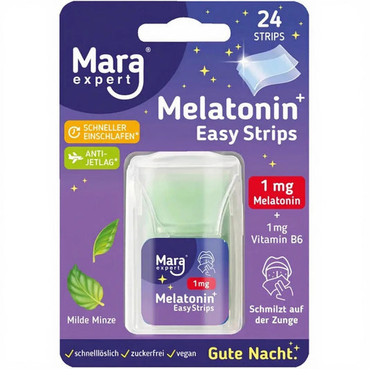 Mara Expert Melatonin 멜라토닌 이지 스트립 1mg 24매x6 | APO EURO 유럽직구