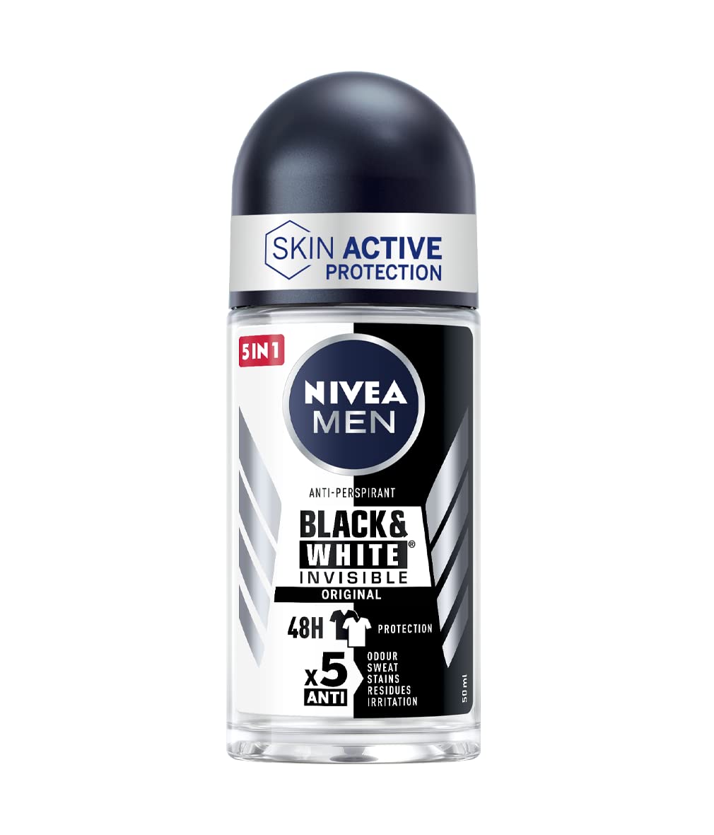 니베아 블랙앤화이트 데오도란트 롤온 50ml x 6개 상세이미지