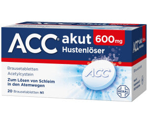 ACC akut 600 기침 완화 발포정 20정 상세이미지