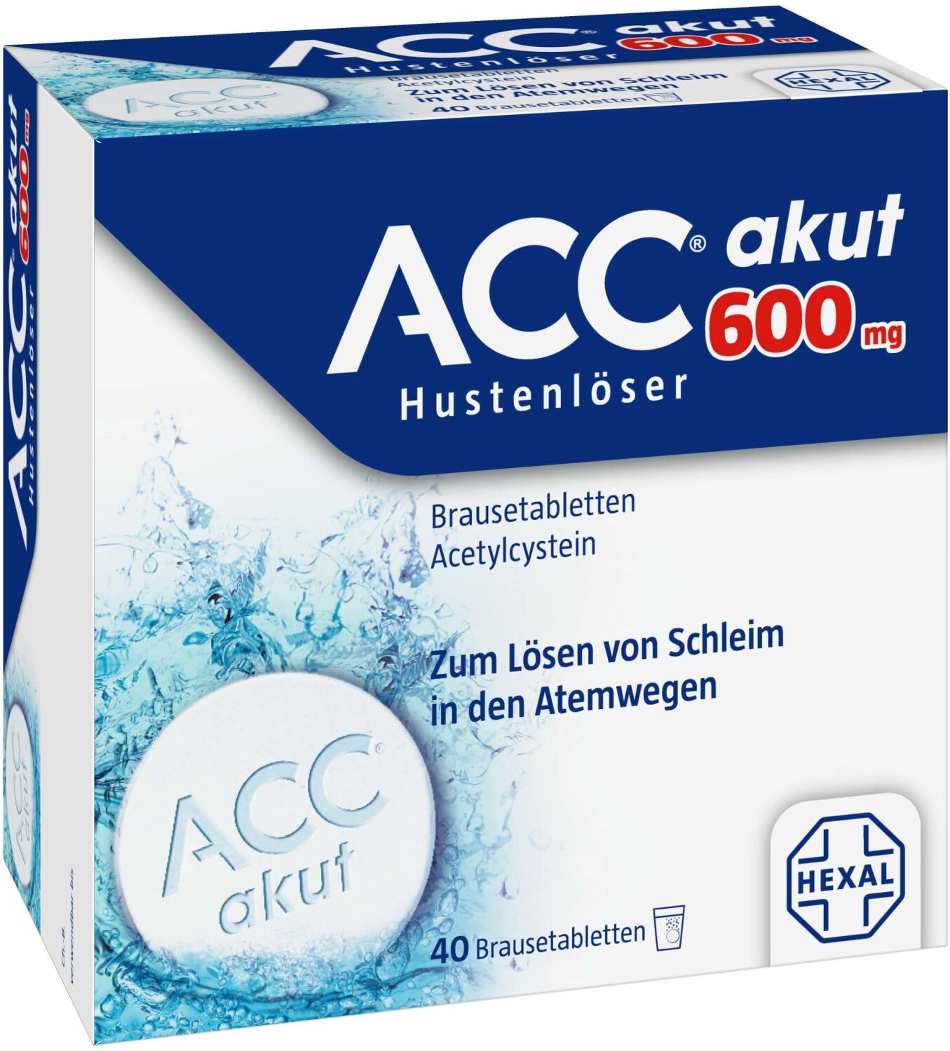 ACC AKUT 기침완화제 600mg 40st | APO EURO 유럽직구