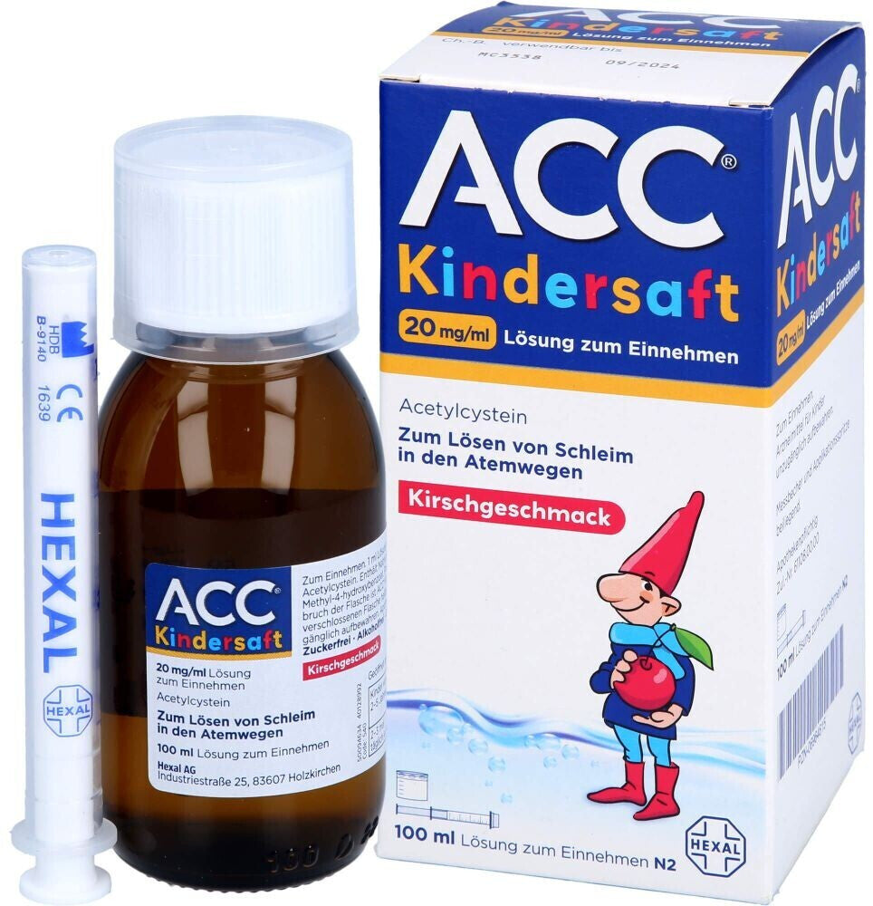 ACC 어린이용 기침완화제 2세이상 100ml X2 | APO EURO 유럽직구