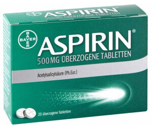 바이엘 아스피린 익스프레스 500mg 60정 상세이미지
