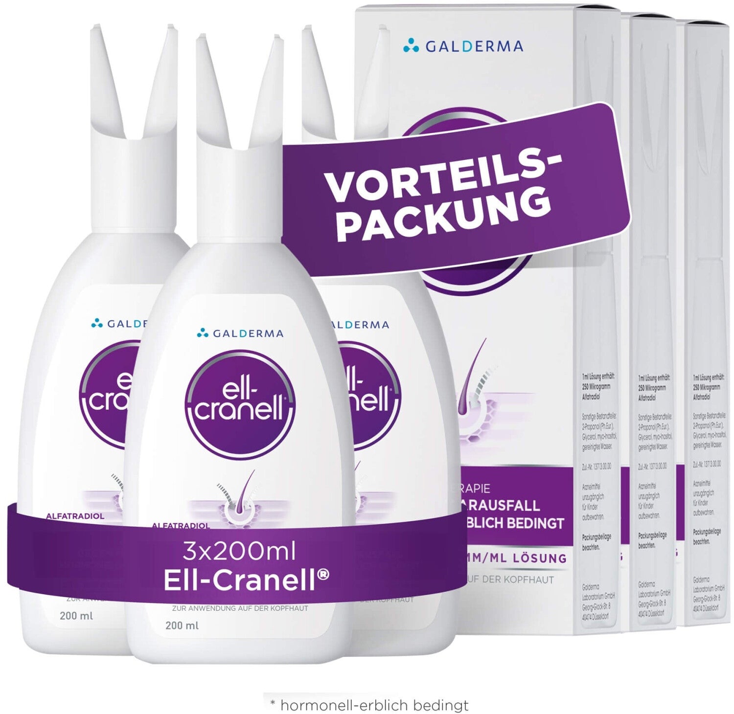 엘크라넬 200ml * 3/ 여성탈모 치료제 상세이미지