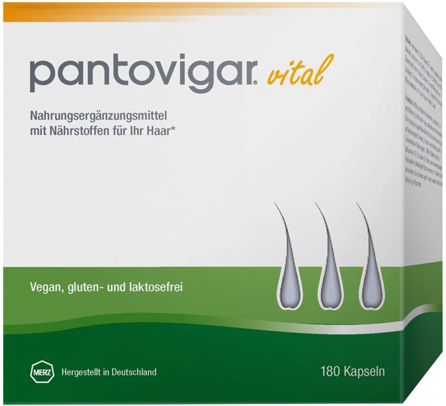 리뉴얼 독일내수용 Pantovigar 판토비가 180캡슐 3개월분Pantovigar | APO EURO 유럽직구