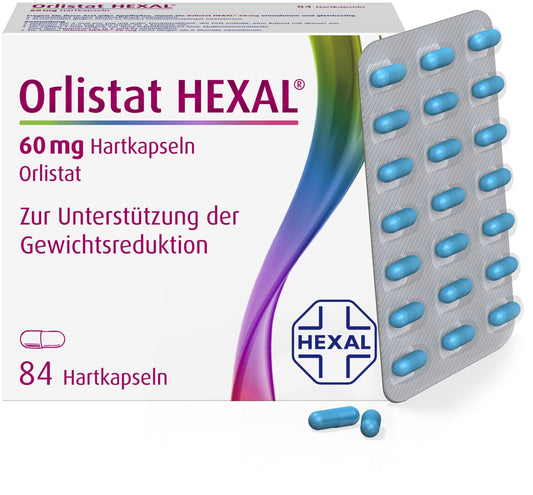 Orlistat 헥살® 60mg 하드 캡슐 84개입_ 체중 감량 지원 | APO EURO 유럽직구