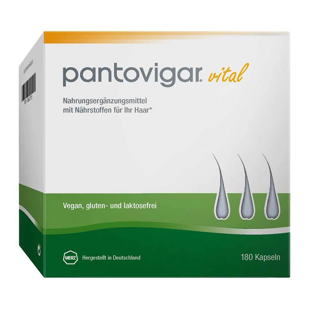 Pantovigar vital Kapseln 180 Stk 탈모치료제 판토비가 바이탈 180정