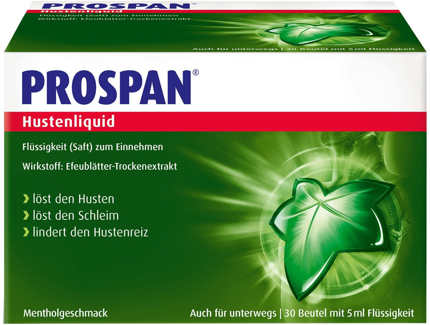 PROSPAN 천연 목감기 기침 시럽 5ml *30 | APO EURO 유럽직구